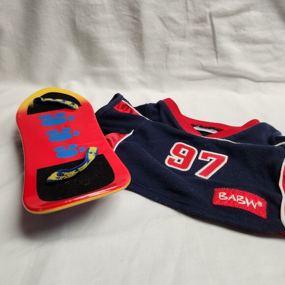 Build A Bear SKATEBOARD and SPORT SHIRT - Picture 2 of 8